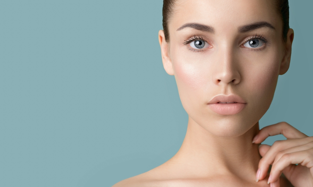 Close-up of a woman with lifted natural lashes after a lash lift treatment at The Zen Den @ Watt A Beauty in Glasgow.